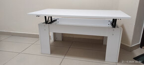 Konferenční stolek 98x50x42(55)- výškově nastavitelný - 3