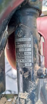 Prodám torzo motocyklu ČZ 125/453 - 3