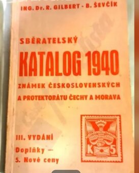 Dva staré filatelistické katalogy - 1940. - 3