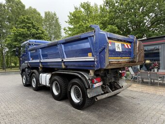 MAN TGS 35.500 8x4 třístranný sklápěč Bordmatic - 3