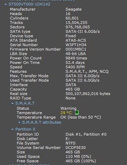 HDD disk 2,5 do notebooku a pc, Seagate Video 500GB - 3