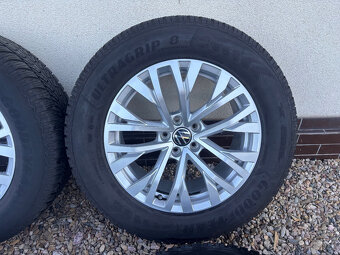 Alu kola 18" s pneu 255/60 R18 108 H - zimní - TOP STAV - 3