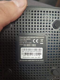 O2 SML-5442TW Set-top box - 3