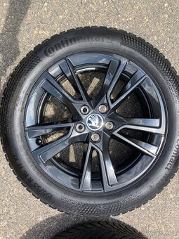 Škoda Fabia 4,5x100 R16,zimni 195/55 16-zánovní - 3