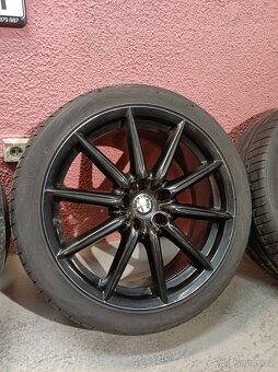 Alu kola Alfa Romeo TI edice 19" – lesklá černá - 3