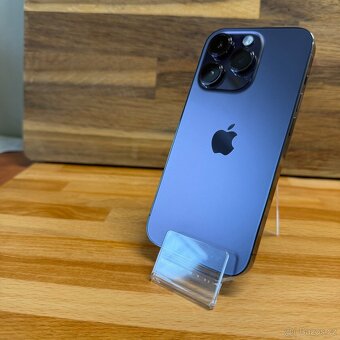 IPhone 14 Pro 256GB, fialový, 100% baterie, eSIM (záruka) - 3