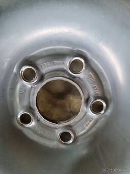 Plech. disky 15" 5X100 ET40 Škoda Fabia 4 VW polo Ibiza - 3