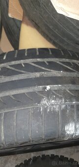 alu kola audi 5x112r17 letni pneu - 3