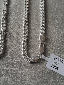 Pánský stříbrný řetízek ag925 - 3