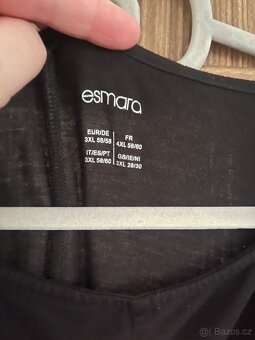 DÁMSKÉ ČERNÉ ŠATY PLUS SIZE ESMARA - 3