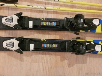 Dětské lyže Salomon 110cm + hůlky 90cm - 3