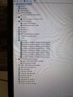 Herní notebook Acer nitro RTX 2060 - 3