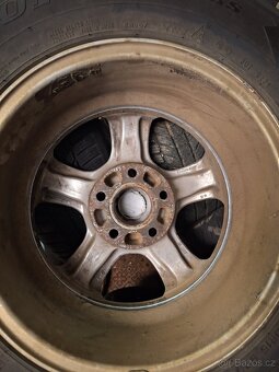 Kola 5x114,3 + pneu 215/70 R15 Zimní pneumatiky. - 3