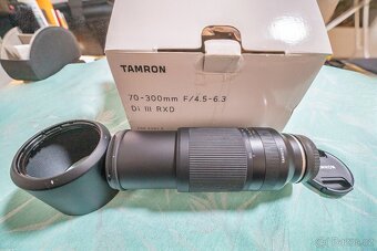 Objektiv Tamron 70-300mm F/4.5-6.3 Di III RXD pro Sony E - 3
