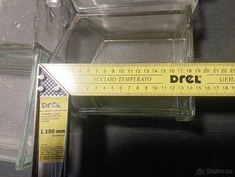 SKLENĚNÉ DÓZY 8 KUSŮ - 3