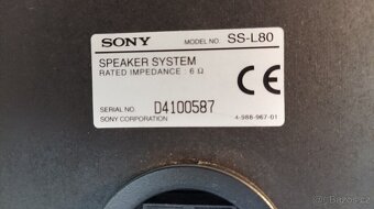 Reprosoustava Sony SS- L 80 . - 3