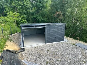 Plechová garáž 6x5m - 3