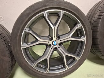 Originál letní sada 21" BMW G05, X5, X6 style 741M - 3