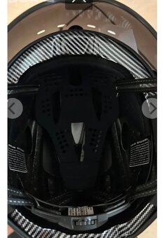 Cyklistická aerodynamická helma, visor na magnet - 3