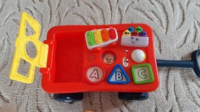 Fisher price vzdelávací kočárek/vozíček - 3
