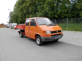 VW Transporter 1.9TD sklápěč, Tažné, 5míst, EKO placeno - 3