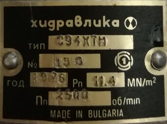 Hydraulicke cerpadlo - 3