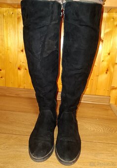 Vysoké kozačky vel 38 - 3