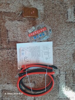 Prodám nový sinusový měnič napětí 24V 3,5 /8kW s d.o. - 3