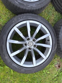 Original alu r18 Monterey, letní pneu 235/45/18 - Passat b8 - 3