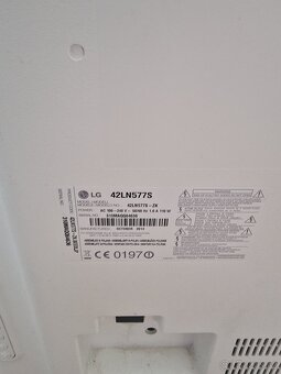 PRODÁNO Televize LG s internetem 107cm - 3