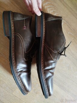 Pánské polobotky Rieker, vel. 47 - 3