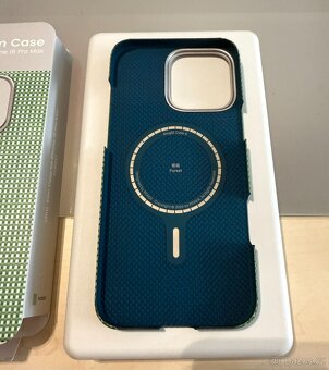 Aramidový obal Pitaka pro iPhone 16 Pro Max, Forest - 3