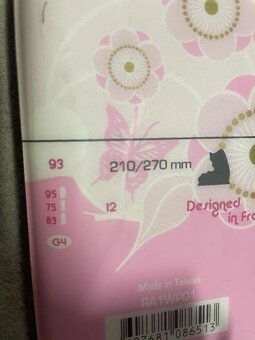 Dětské lyže Rossignol Princess 93cm po servisu - 3
