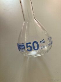 Odměrná baňka A, DURAN NZ-14/23 bez UZ, 50 ml - 3