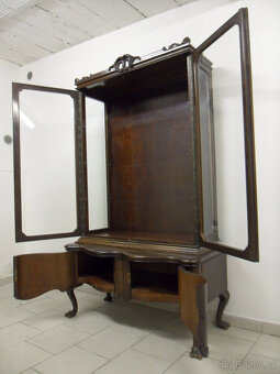 Starožitná skříň, skleník, knihovna, vitrína - 3