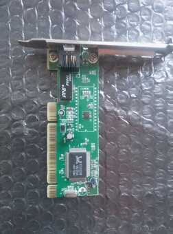 PCI síťová karta + Vytáčená modemová karta - 3