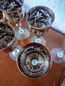 skleničky z broušeného skla - 3