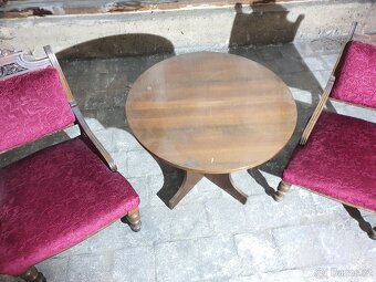 Starožitné křeslo 2 ks - 3