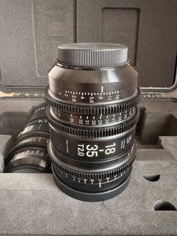 Sigma Cine Zoom Kit 18-35mm + 50-100mm T2 - 3