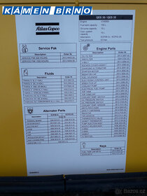 Dvířka pro elektrocentrálu/generátor QES30/QES35 Atlas Copco - 3