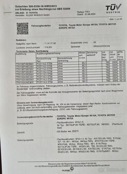 Sada hliníkových kol 17" vč. zimních gum - 3