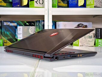 Herní notebook MSI PHANTOM | i7-7700HQ | GTX 1060 6gb | 16GB - 3