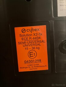 Prodám autosedačku CYBEX Solution X2-fix v růžové barvě - 3