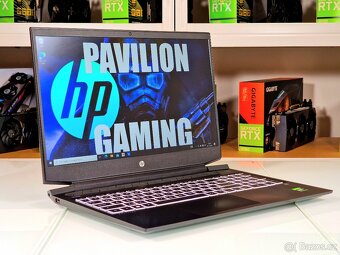 Herní notebook HP GAMING | GTX 1660Ti 6gb grafika | ZÁRUKA - 3