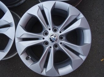 Alu disky Škoda 17", 5x112, ET 52, šíře 7,5J - 3