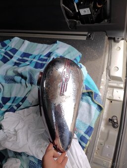 Jawa 250 pérák Jawa 350 pérák nádrž - 3