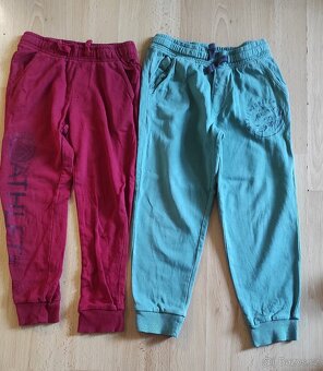 Set - 4x chlapecké tepláky vel. 110 (4-5 let) - 3