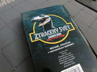 2x kniha Michael Crichton - Ztracený svět, Congo - 3