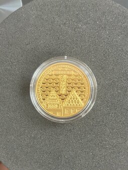 Zlatá mince 5000 Kč Tábor 2025 proof - 3