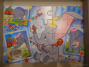 Puzzle Locika 24, Dumbo 2x20, Pepa 15, Globus 180 - 3